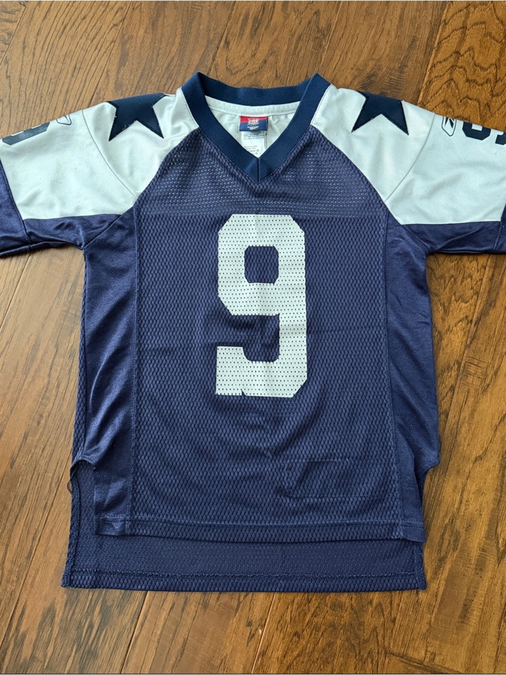 Tony Romo #9 Dallas Cowboys Reebok youth sz 8 Football Jersey
